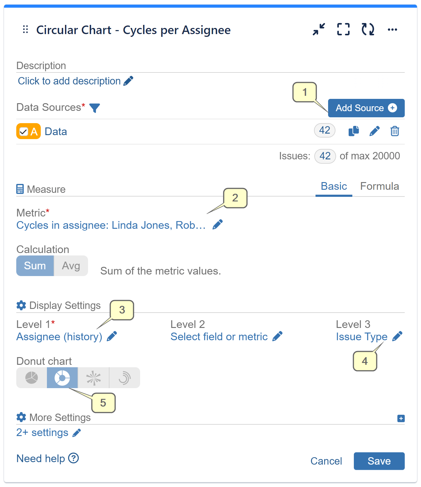 cycles per assignee settings