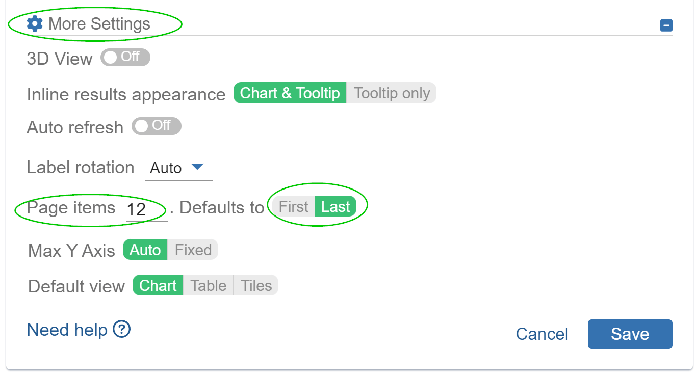 Page items setting performance objectives jira