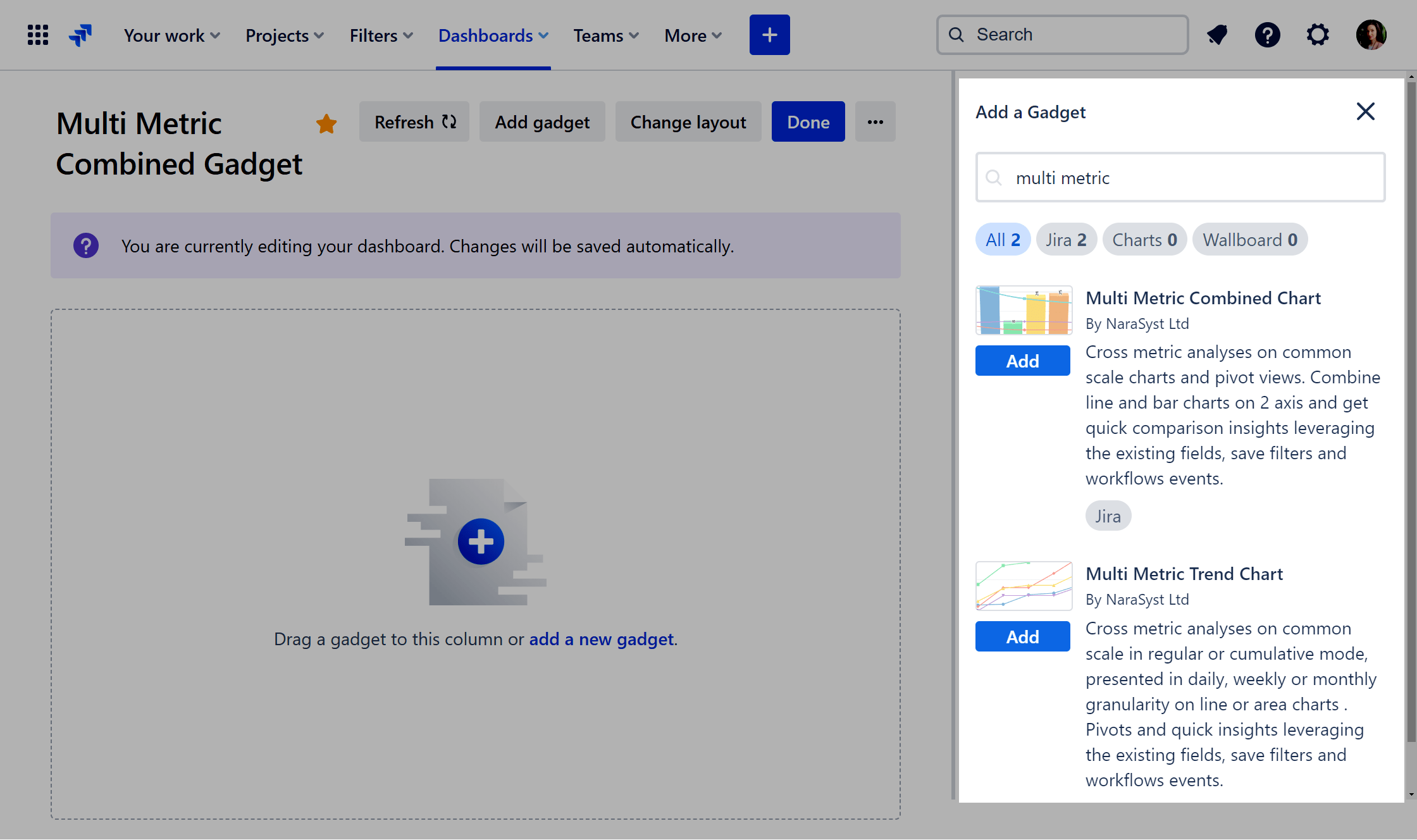 2024 02 27 13 30 19 Edit Multi Metric Combined Gadget Jira